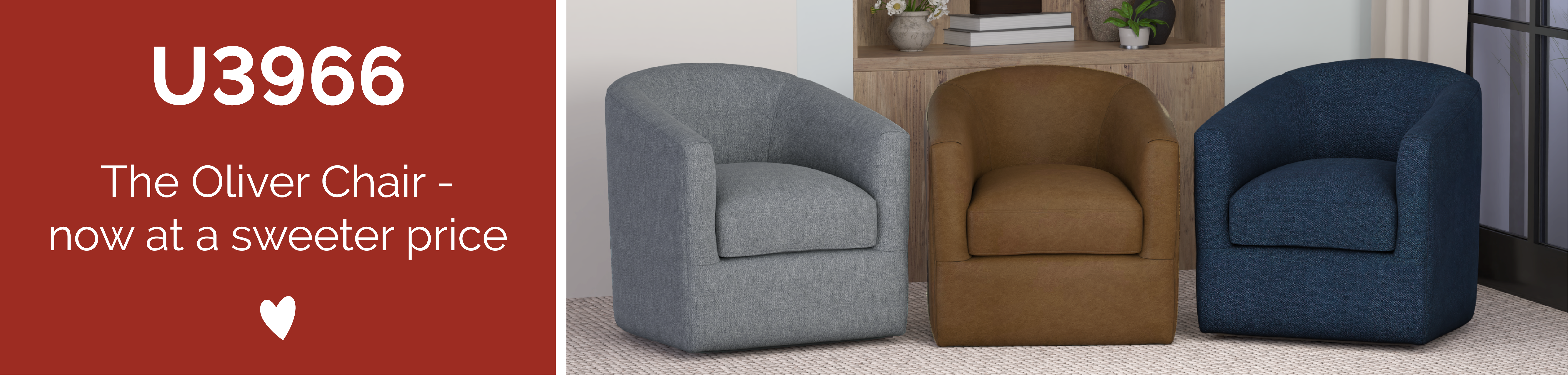 U3966 Oliver chair promo slider